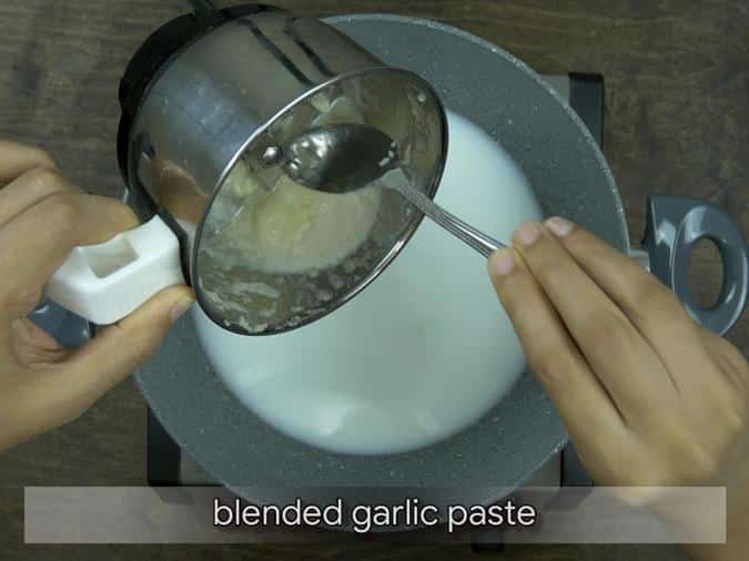 Garlic with Milk