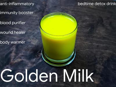 Turmeric milk | Ayurveda golden milk recipe | Turmeric milk benefits | Turmeric milk at night