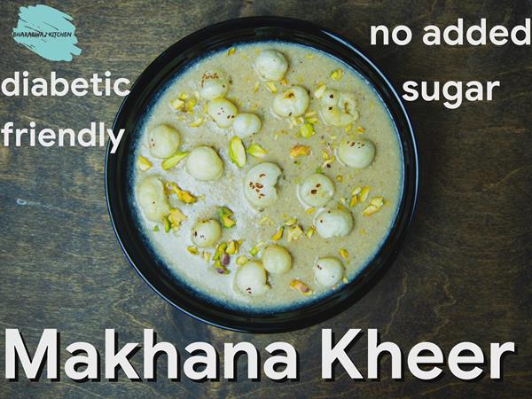 Makhana kheer | Makhana kheer recipe | Phool makhana recipes| How to eat makhana for weight loss