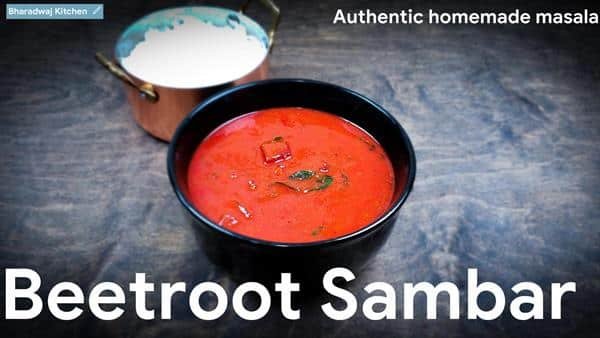 Beetroot Sambar recipe