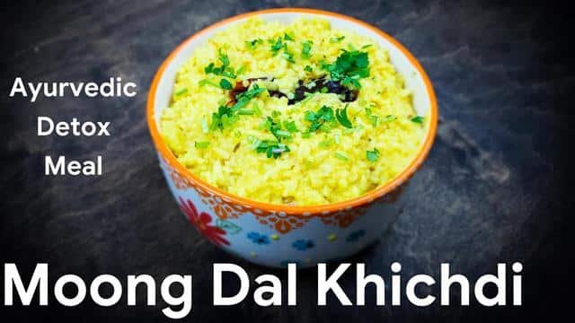 recipe for moong dal khichdi