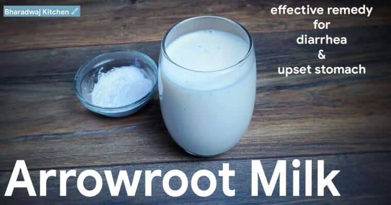 Arrowroot milk for diarrhea  | Home remedy for diarrhea | Arrowroot powder for babies diarrhea