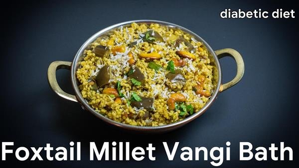 Foxtail millet recipes for weight loss